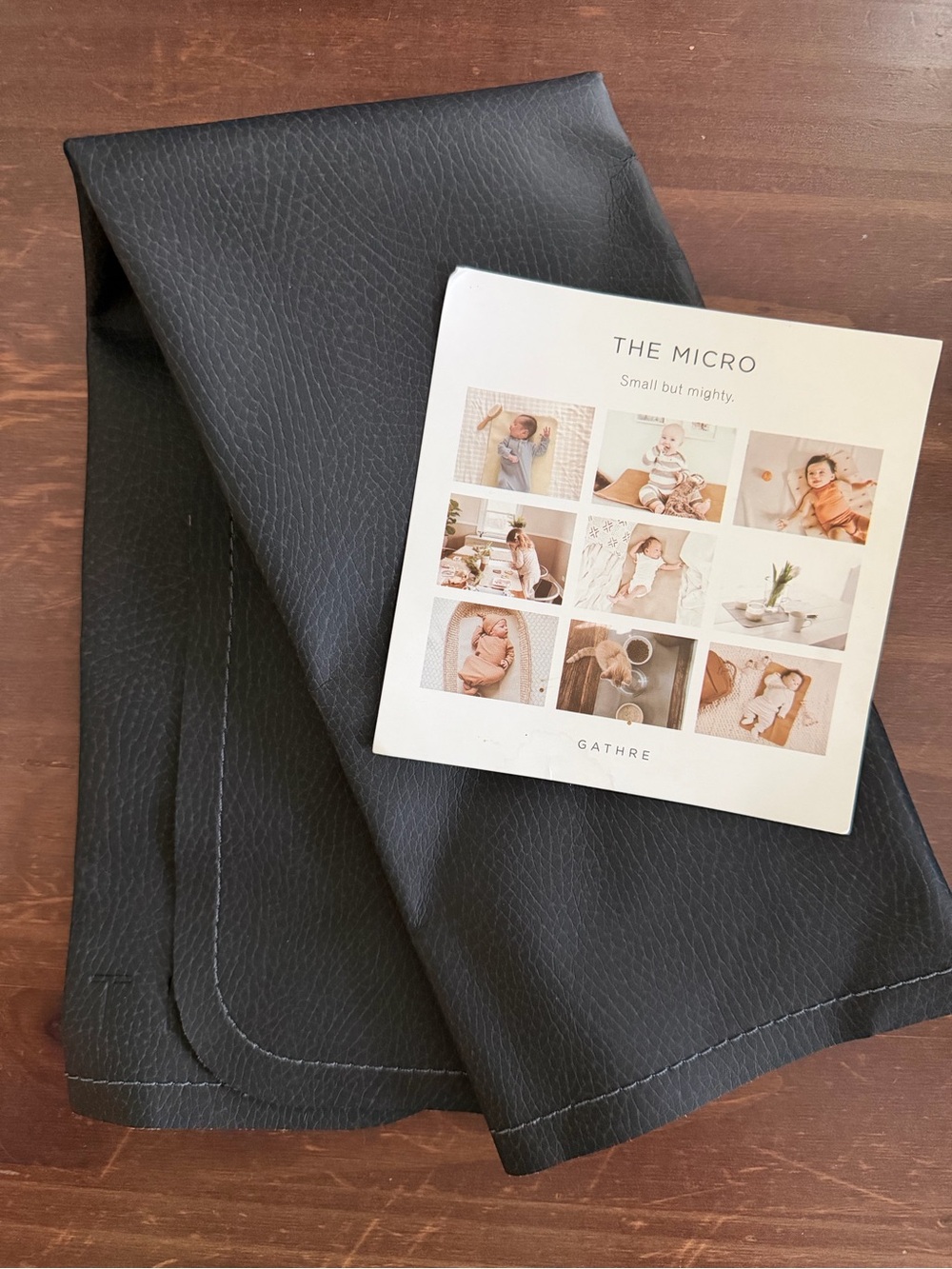 The Micro Cover in Black - Sleek Foldable Protector